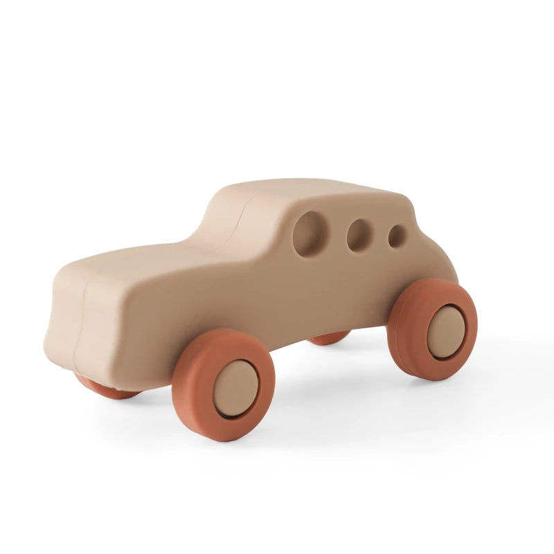 Chewy Cruiser Teether-Dusty Blue Car